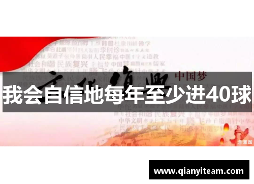 我会自信地每年至少进40球